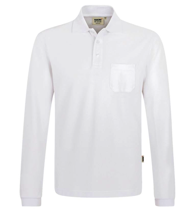 HAKRO Longsleeve-Pocket-Poloshirt 809 Top