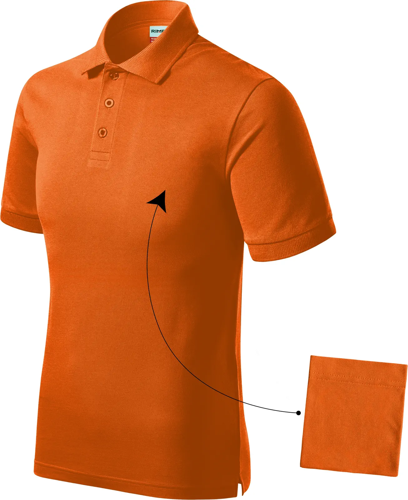 RIMECK Polohemd Resist Heavy Polo R20