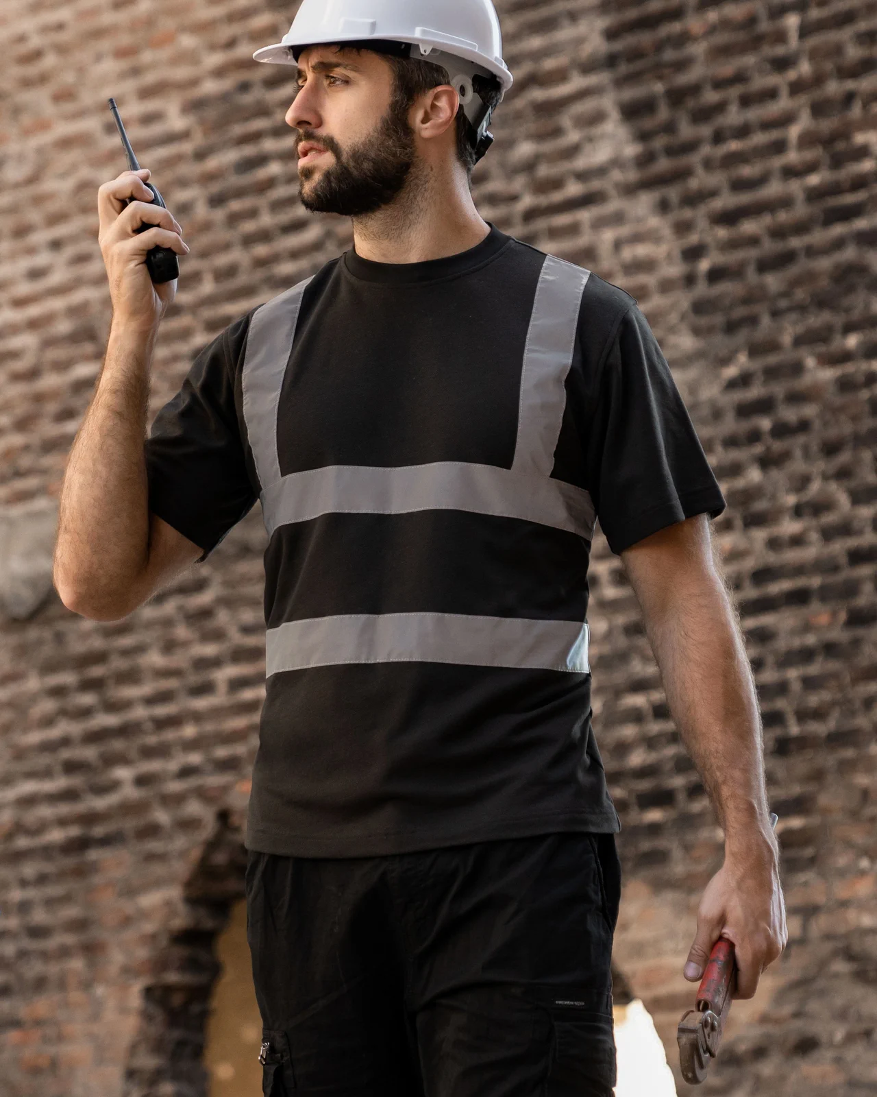 Korntex Heavy Duty Polycotton Hi-Vis T-Shirt Barcelona