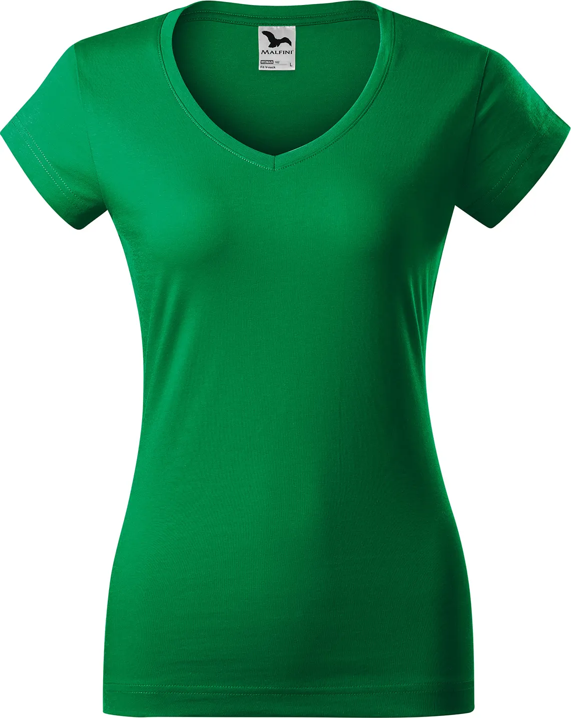 MALFINI T-Shirt Damen Fit V-Neck 162