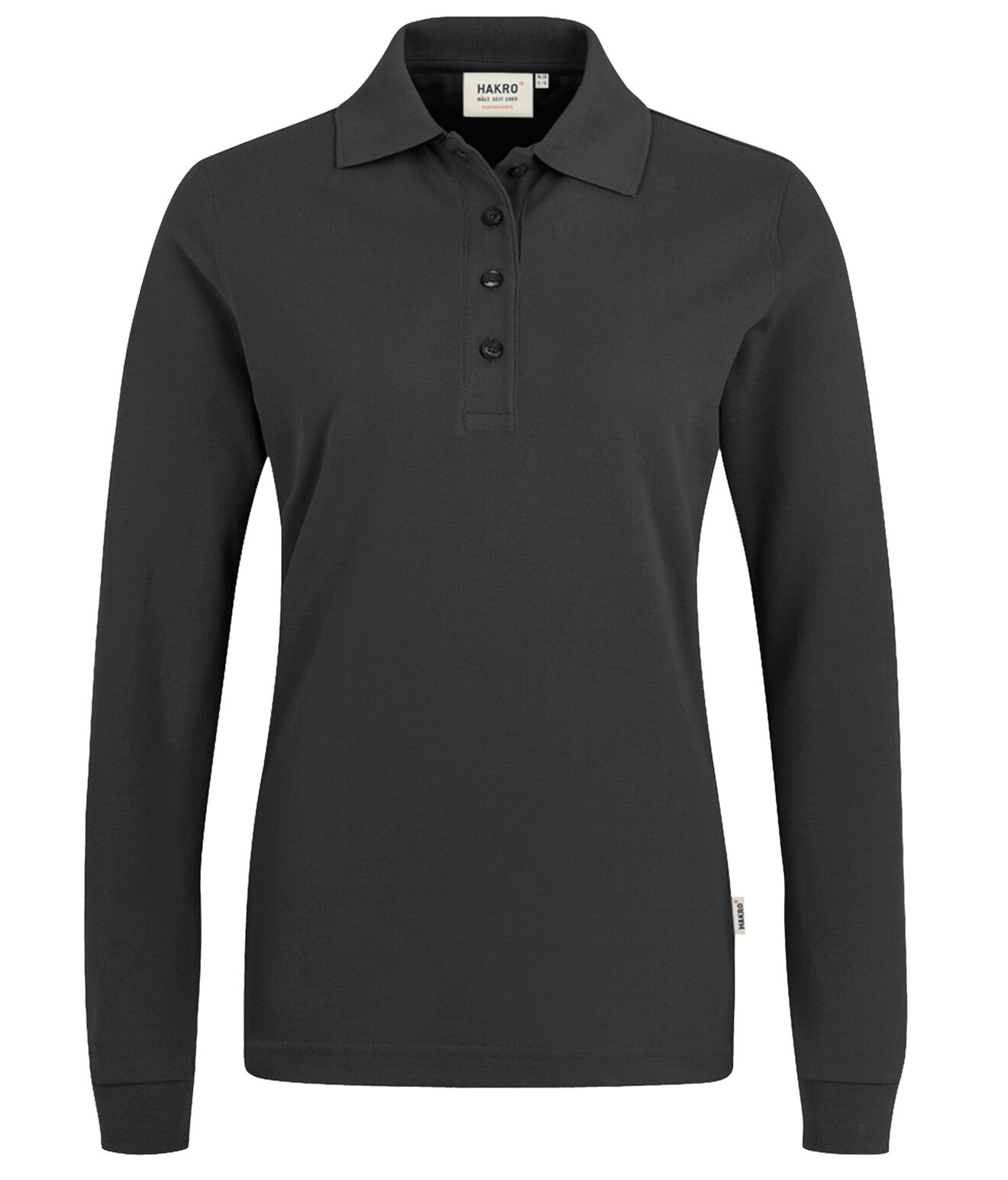 HAKRO Women-Longsleeve-Poloshirt 215 Mikralinar®