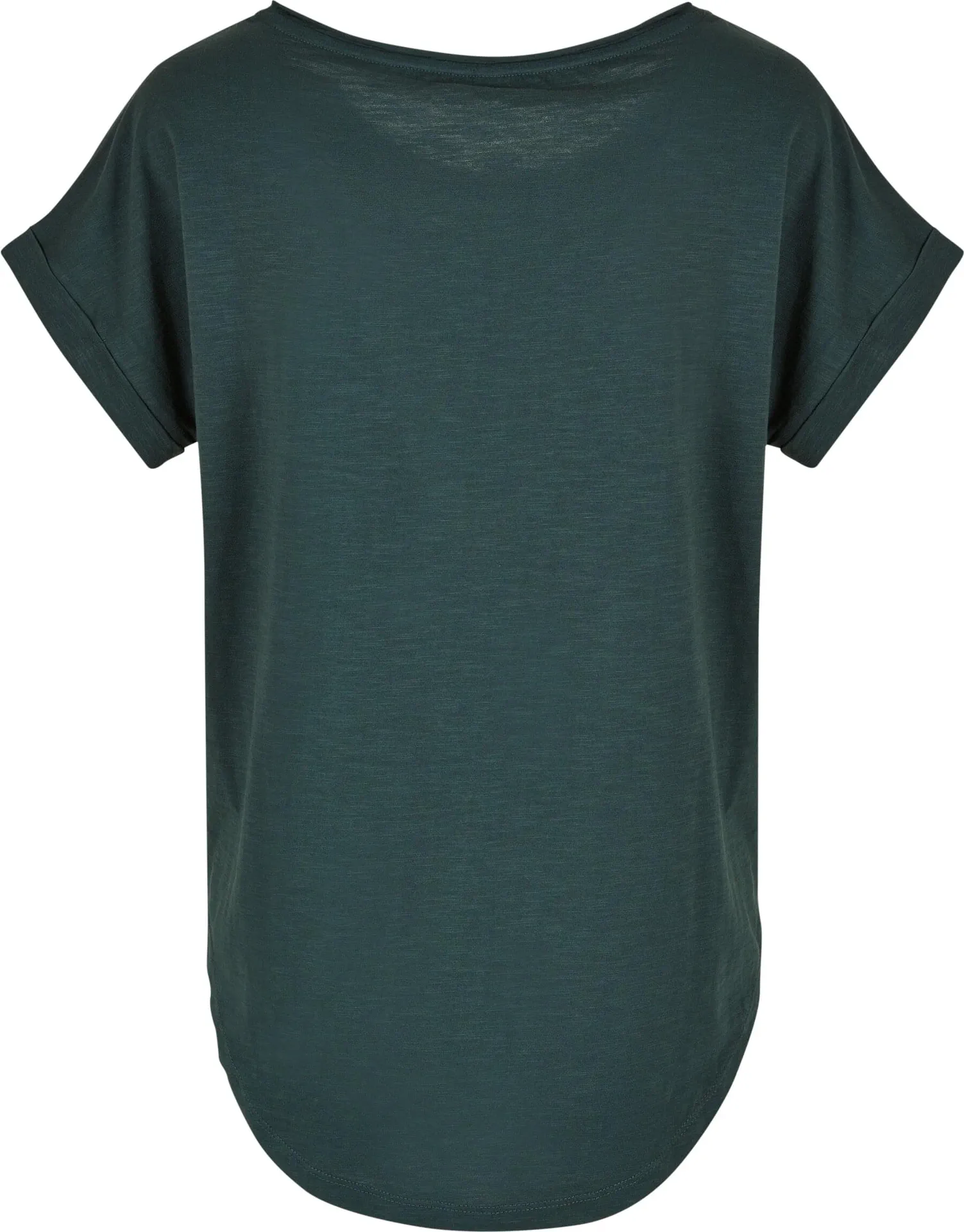 Build Your Brand Ladies Long Slub Tee