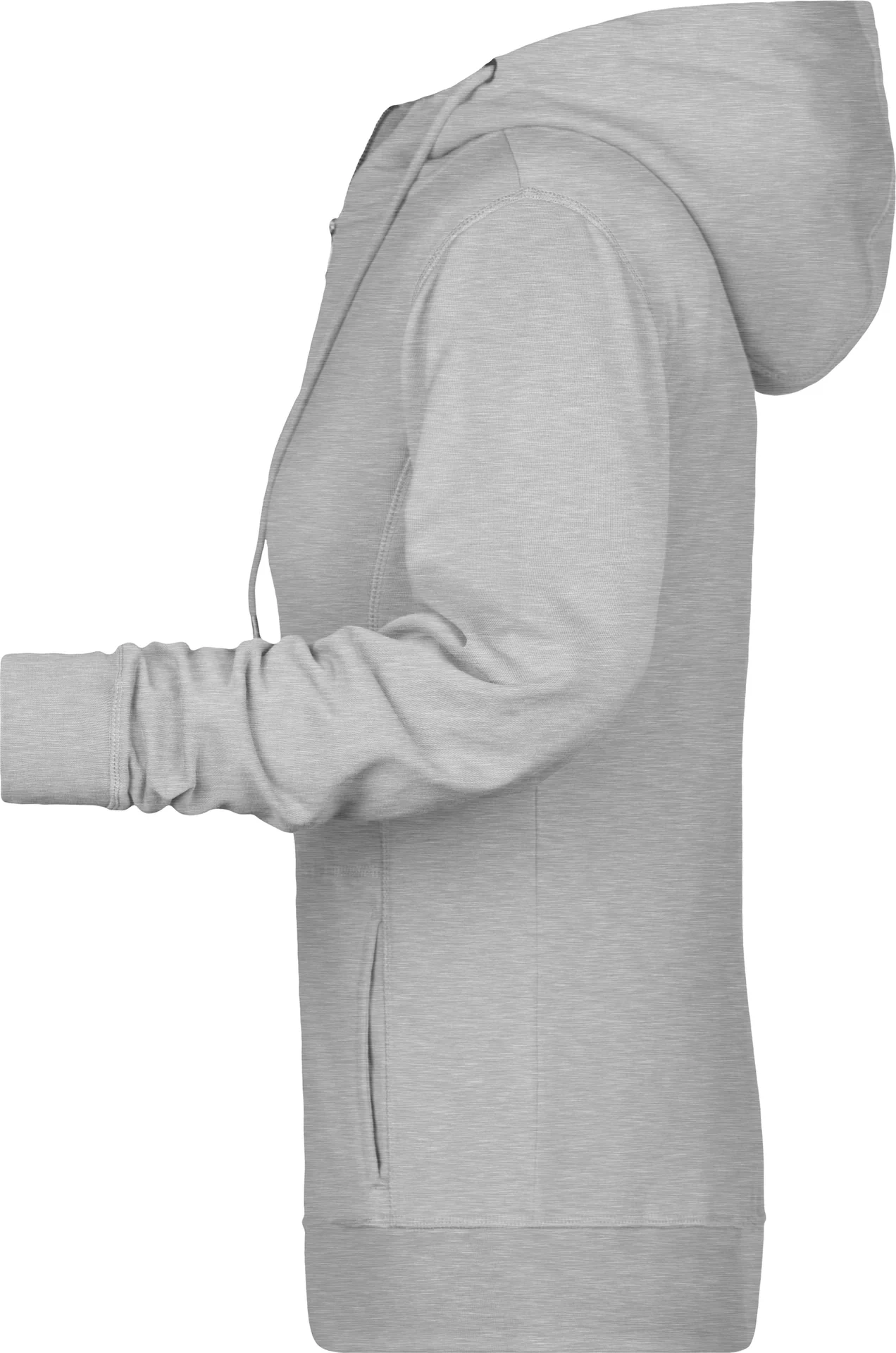 James & Nicholson Ladies Zip-Hoody