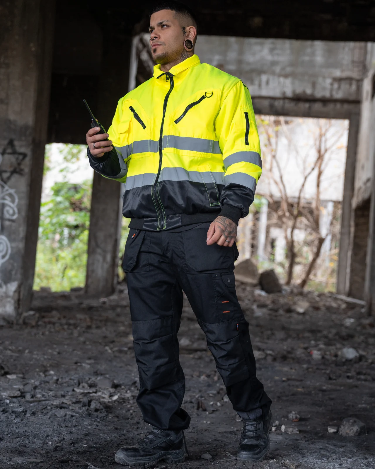 Korntex Robust 4-in-1 Hi-Vis Pilot Jacket Oslo 