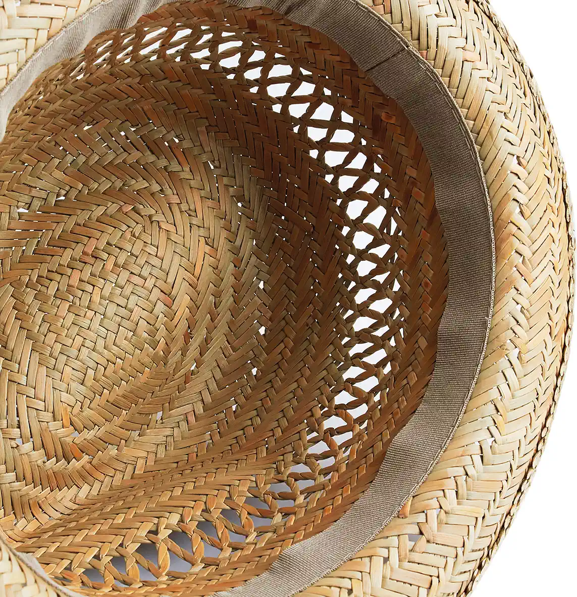 beechfield-b730-straw-summer-trilby-natural-detail-5 Beechfield Straw Summer Trilby