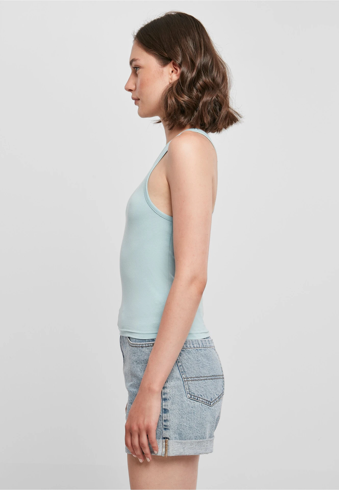 Build Your Brand Ladies Racer Back Top