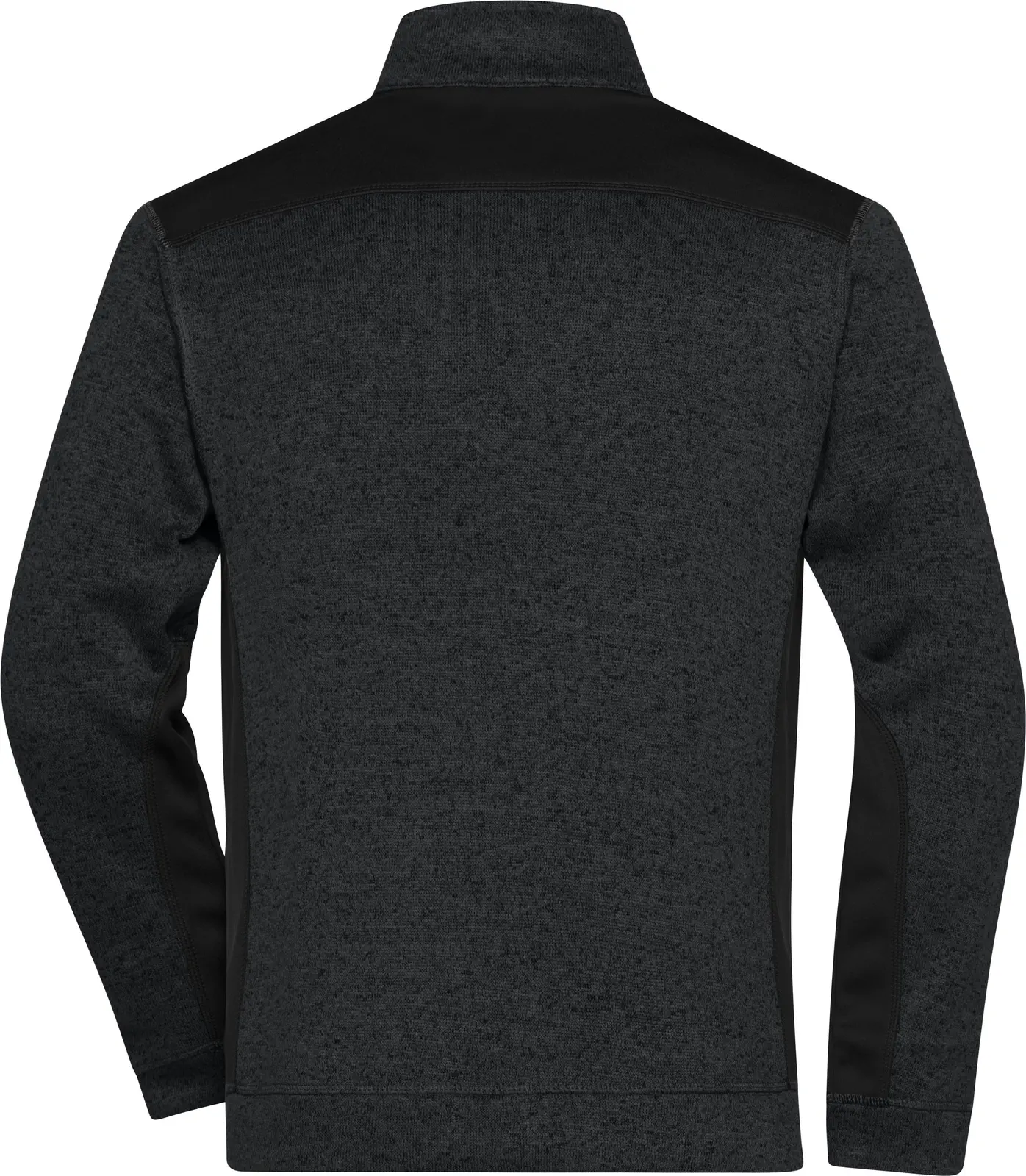James & Nicholson Men's Knitted Workwear Fleece Jacket -STRONG-