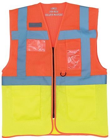 hi-vis orange/hi-vis yellow