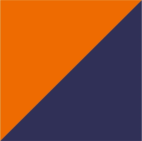 warnorange/dunkelblau