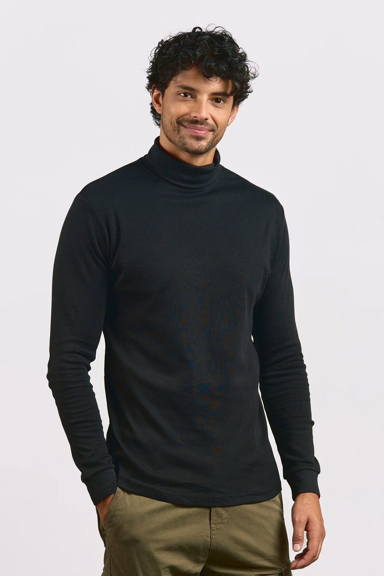 Promodoro Men's Turtleneck-T Long Sleeve