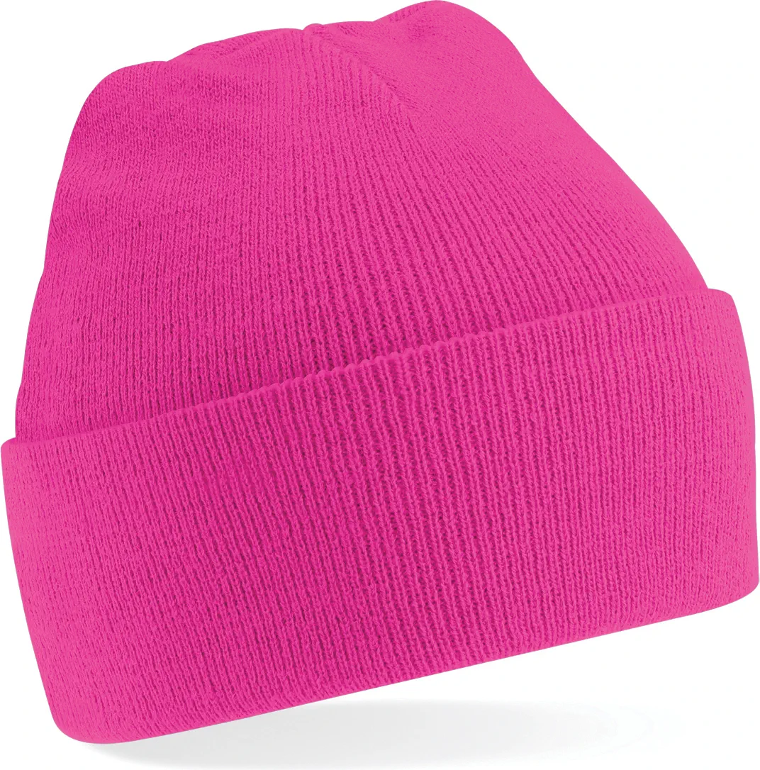 beechfield-b45b-junior-original-cuffed-beanie-fuchsia-front-1 Beechfield Junior Original Cuffed Beanie