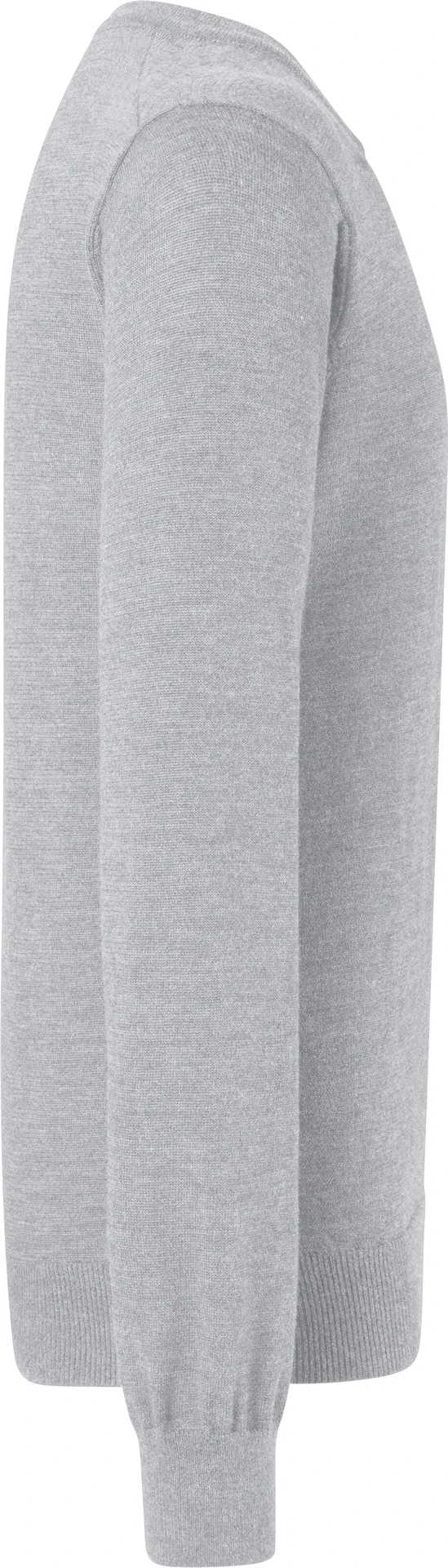 hakro-156-pullover-merino-wolle-graumeliert-4 HAKRO Pullover 156 Merino-Wolle