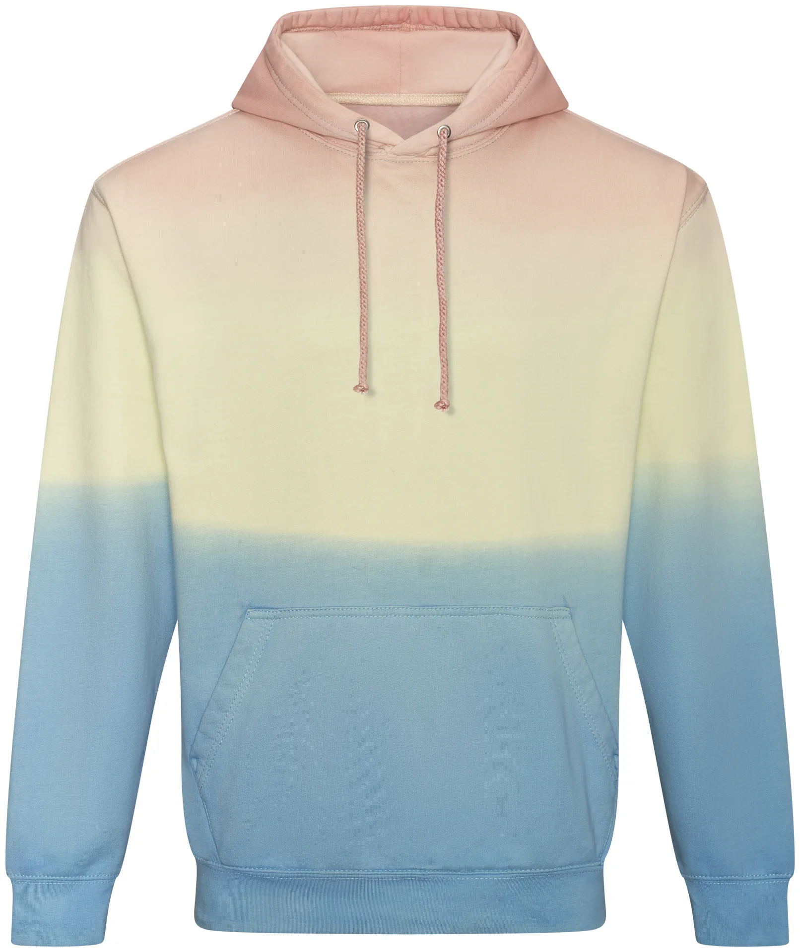justhoods-jh022-tie-dye-hoodie-pastelsunsetdip-front-1 Just Hoods Tie-Dye Hoodie