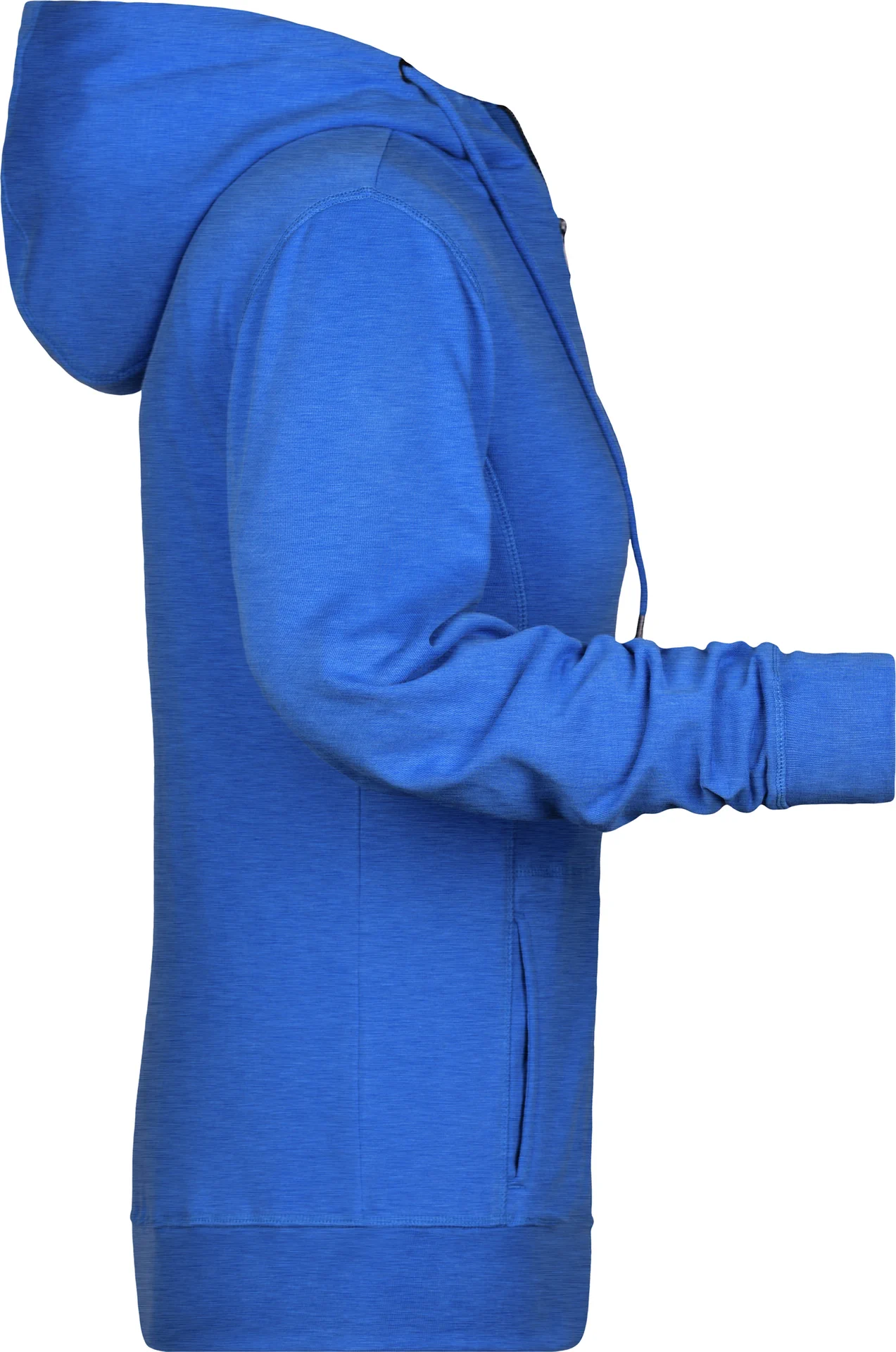 James & Nicholson Ladies Zip-Hoody