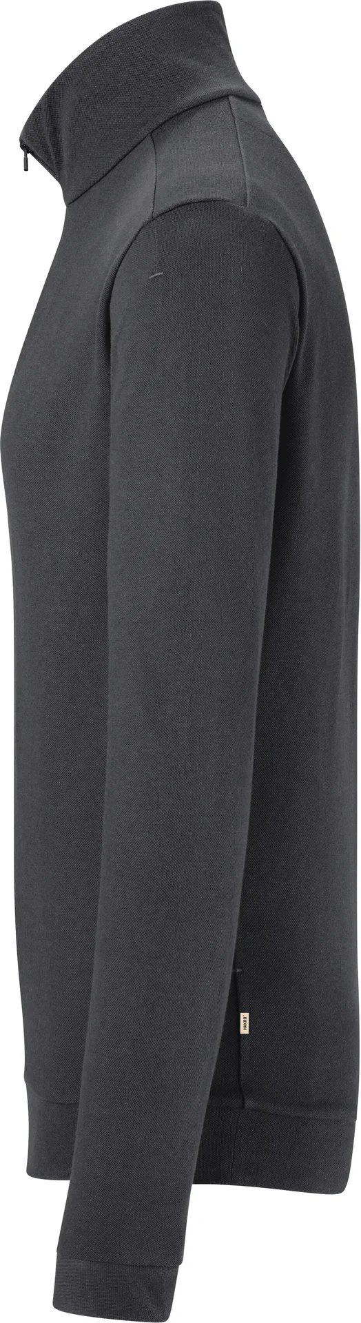 HAKRO Zip-Longsleeve 535 Piqué MIKRALINAR® ECO