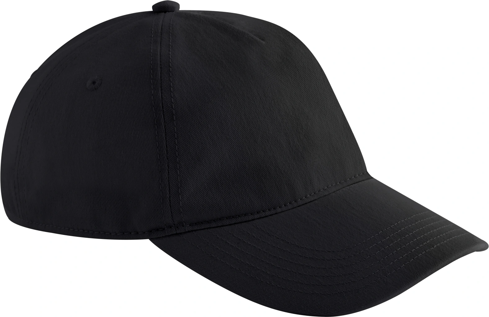 beechfield-B66-leisure-cap-black-front-1 Beechfield Leisure Cap