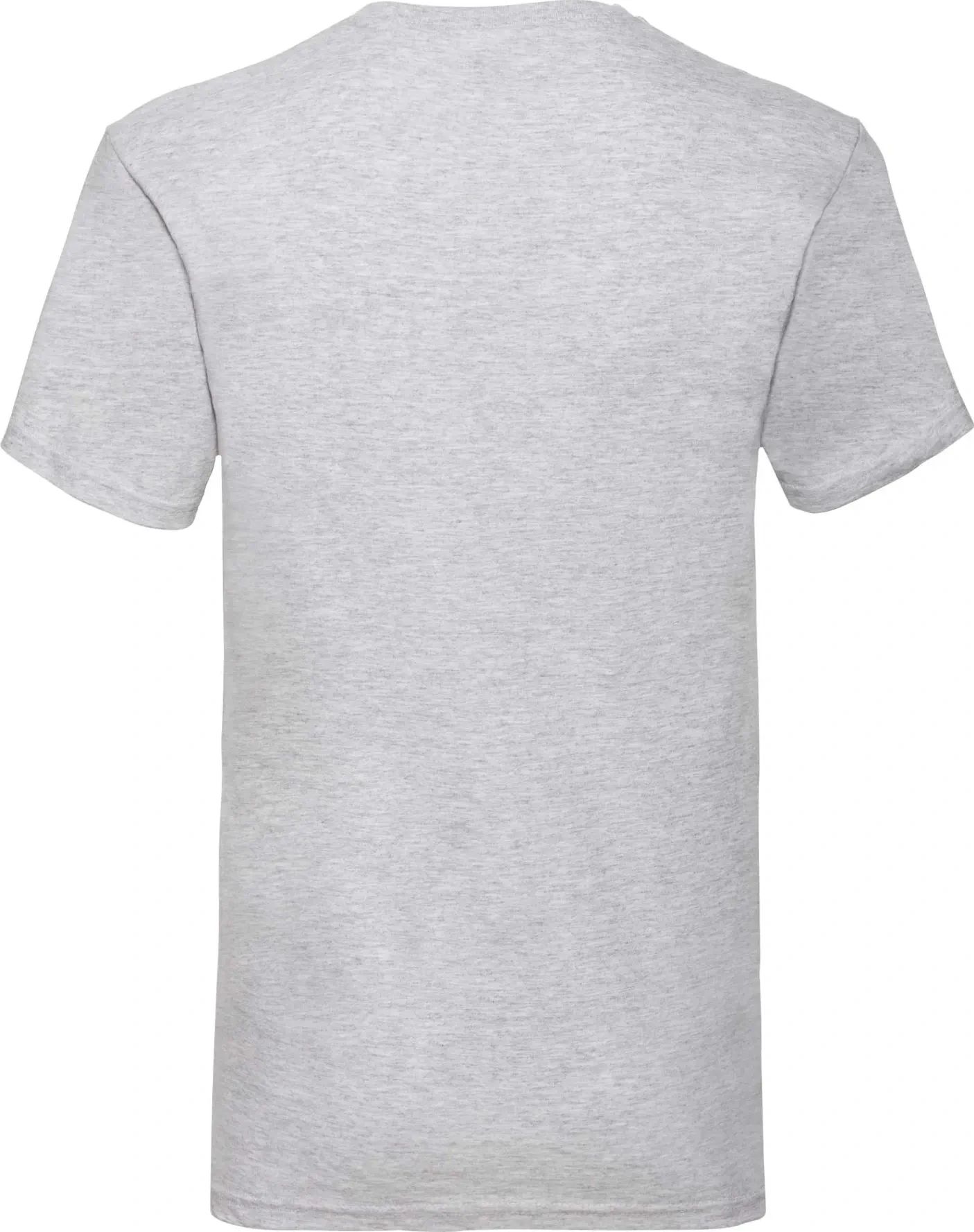 fruit-of-the-loom-61-066-0-valueweight-v-neck-t-shirt-heathergrey-6 F.O.L. Valueweight V-Neck T