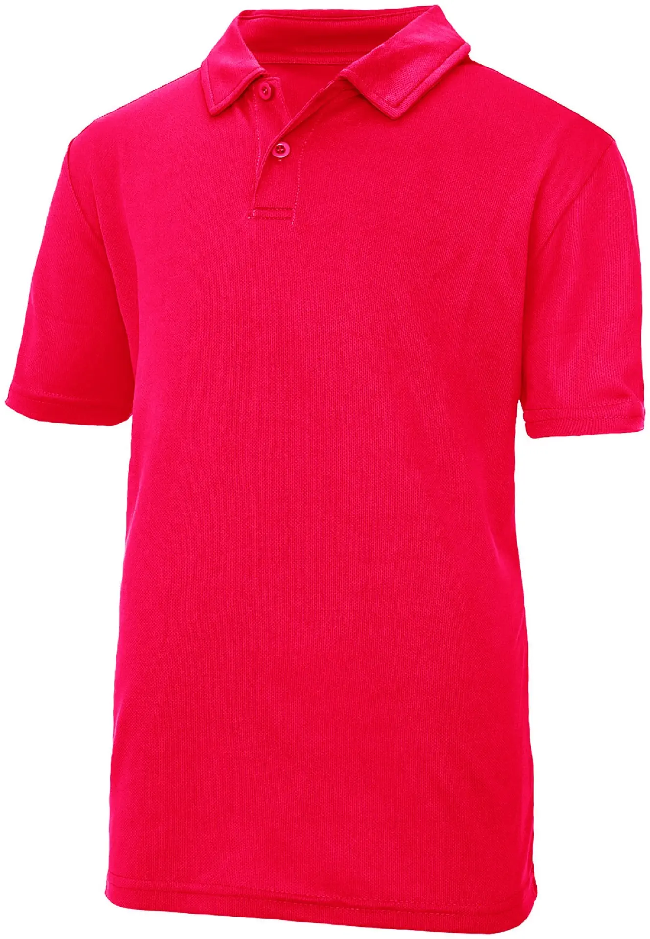 justcool-jc040j-kids-cool-poloshirt-hotpink-front-1 Just Cool Kids Cool Polo