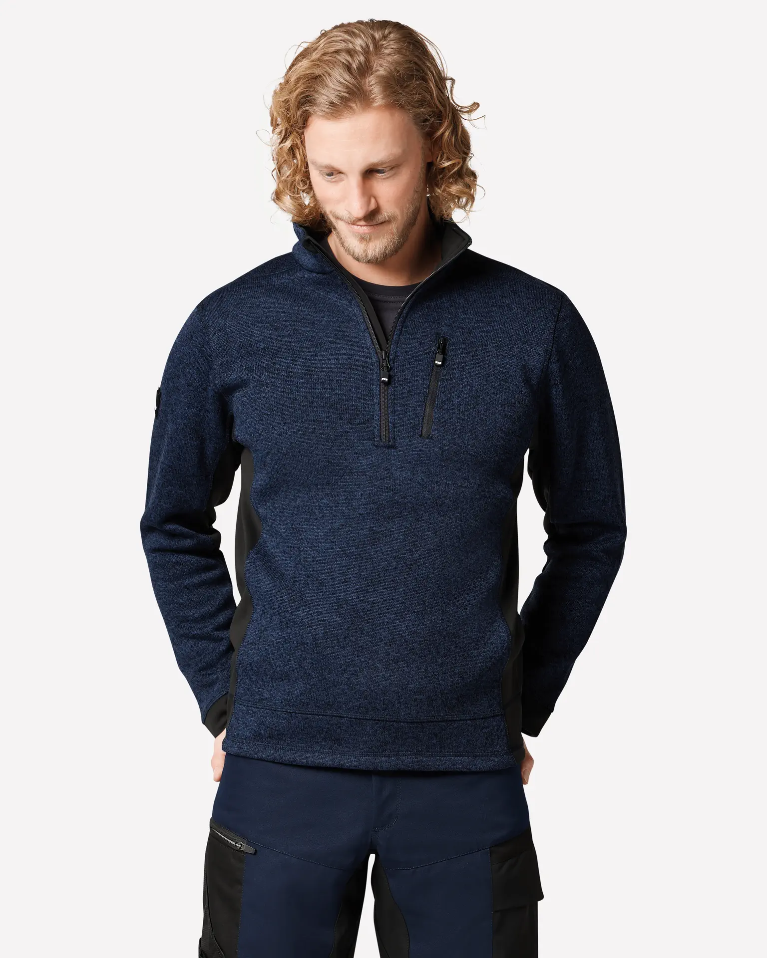 FHB Strick-Fleece-Troyer PATRICK