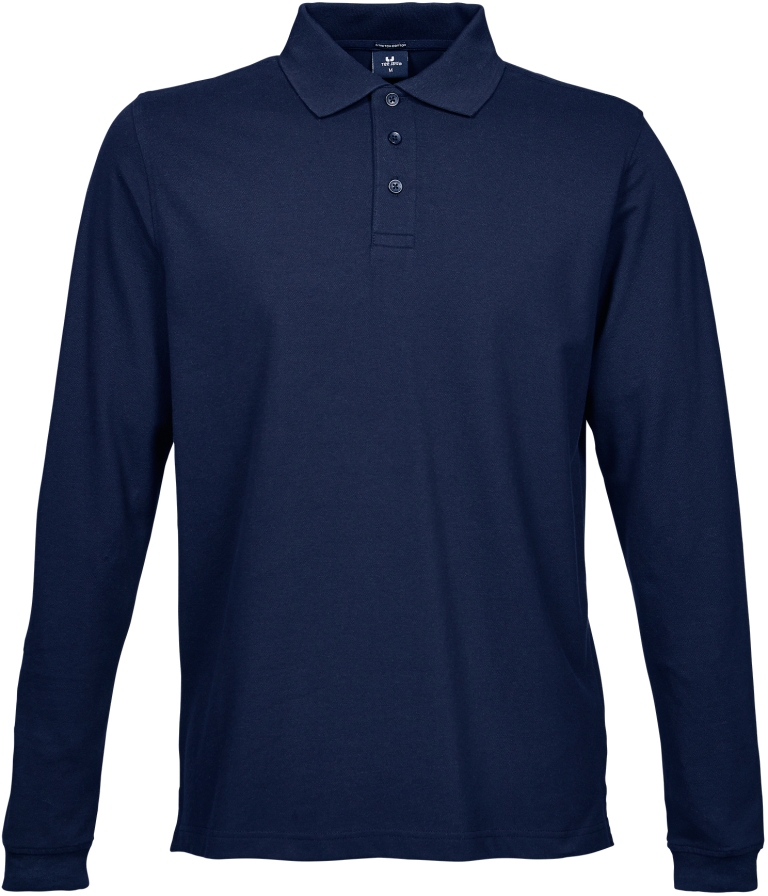 TEE JAYS Luxury Stretch Long Sleeve Polo