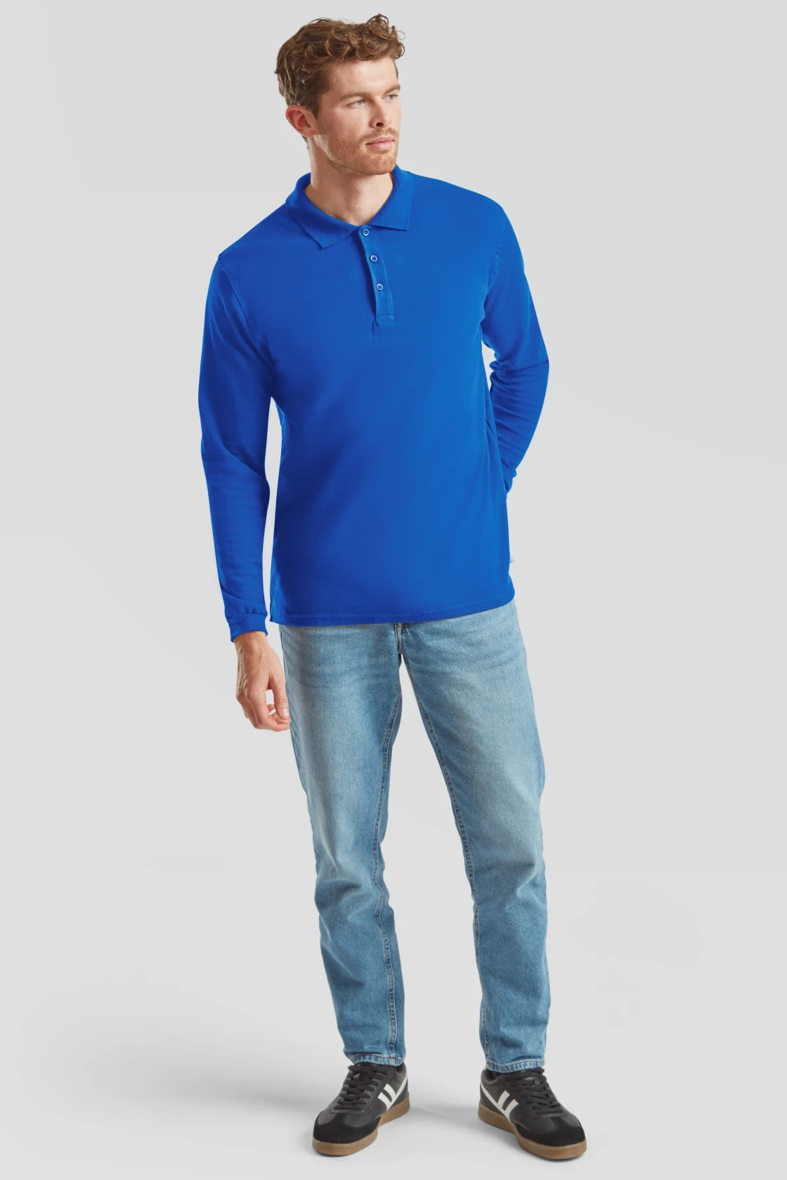F.O.L. Premium Piqué Polo langarm