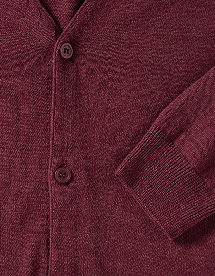 Russell Men's V-Neck Knitted Cardigan Russell Men's V-Neck Knitted Cardigan