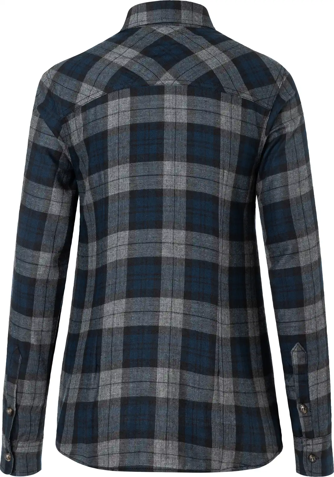 karlowsky-bf7bf8bf9-damen-karohemd-urban-navy-back-5 KARLOWSKY Damen Karohemd Urban