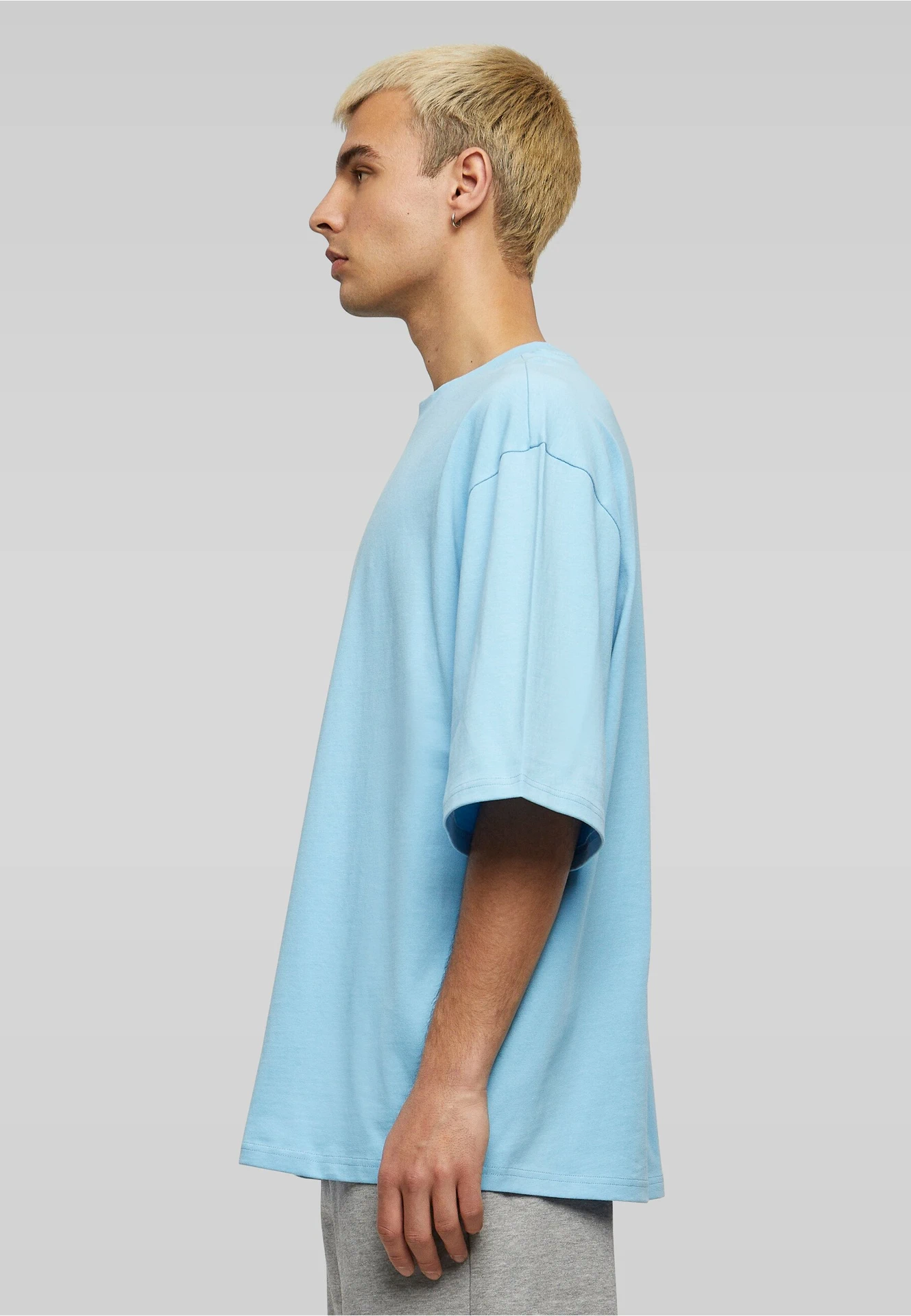 Build Your Brand Oversized Sleeve Tee