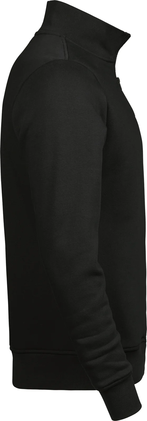 tee-jays-5438-half-zip-sweatshirt-black-right-4 Tee Jays Half Zip Sweatshirt