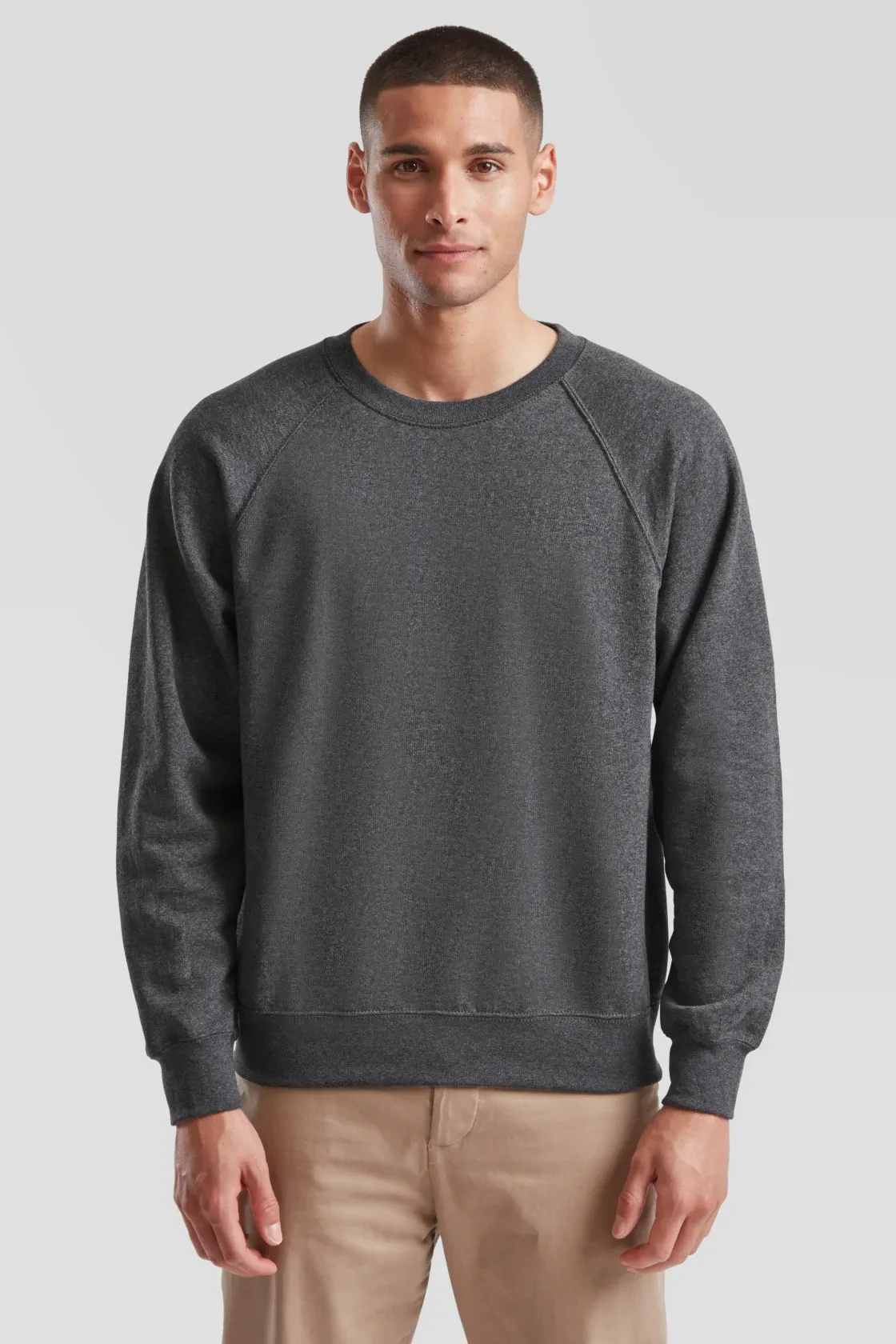 fruit-of-the-loom-62-216-0-classic-raglan-sweatshirt-darkheathergrey-model-0 F.O.L. Raglan Sweat