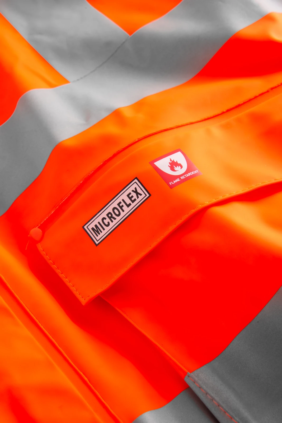 Lyngsøe FR-LR3567 Flammhemmende Hi-Vis Winter-Regenjacke