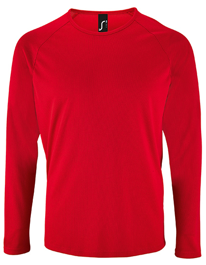 SOL'S Men's Long-Sleeve Sports T-Shirt Sporty SOL'S Men's Long-Sleeve Sports T-Shirt Sporty