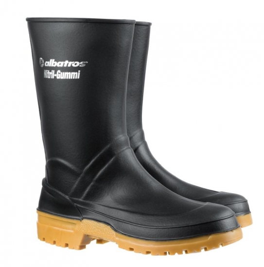 albatros Guardian Mid black 56.404.0 Nitrilgummistiefel