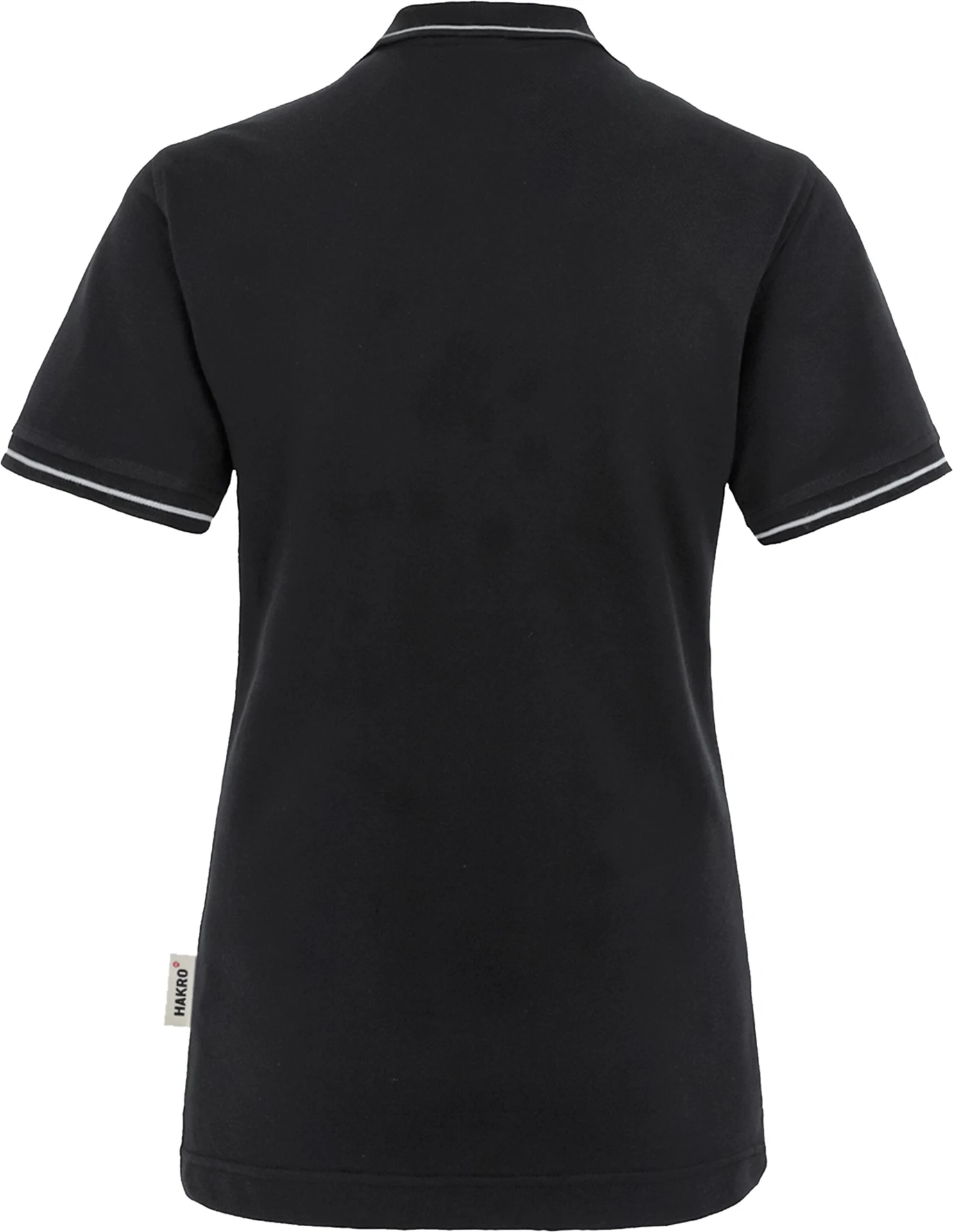 hakro-203-damen-poloshirt-casual-schwarz-silber-3 HAKRO Women-Poloshirt 203 Casual