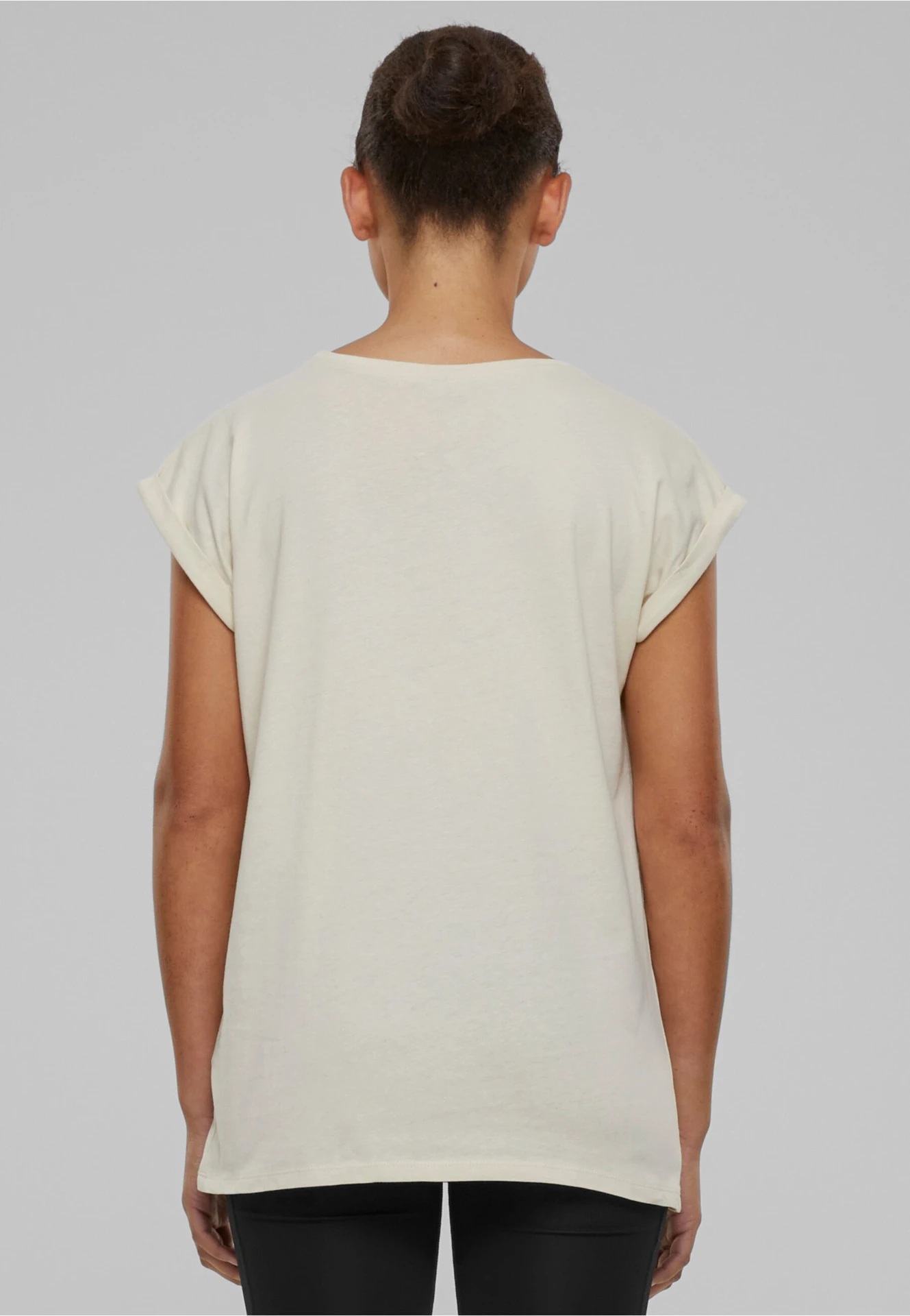 Build Your Brand Ladies Extended Shoulder Tee