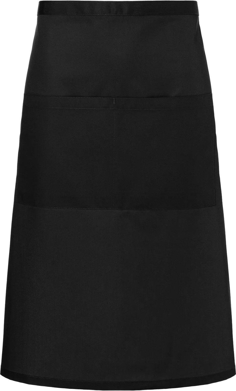 karlowsky-bbss3-bistroschuerze-basic-mit-tasche-black-front-3 KARLOWSKY Bistroschürze Basic mit Tasche