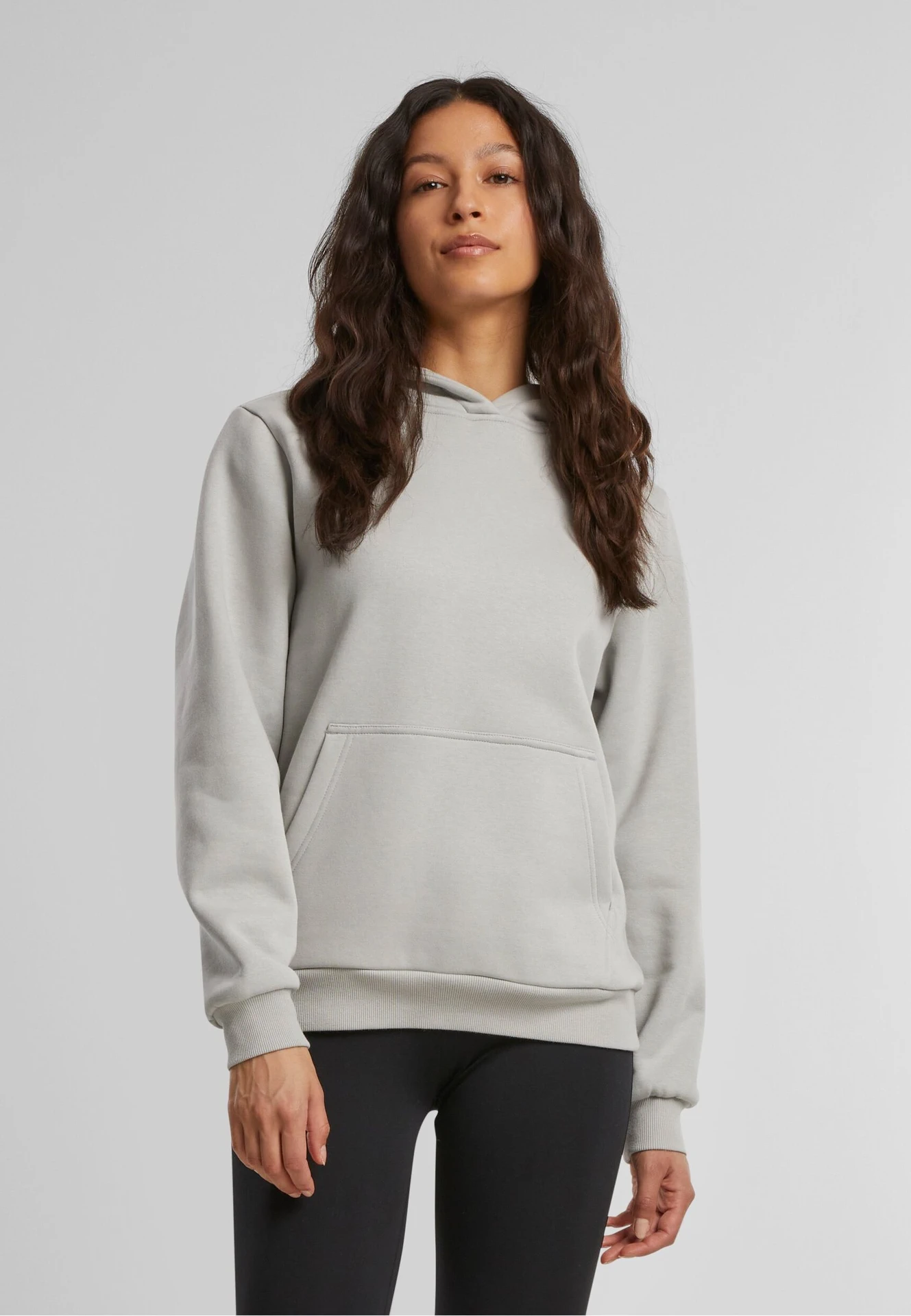 Build Your Brand Ladies Fluffy Hoody