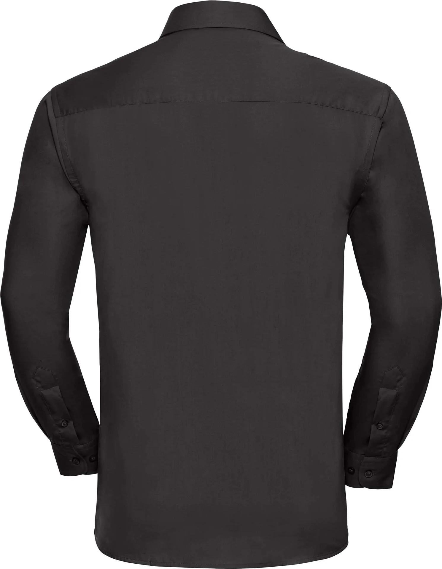 Russell Men's Long Sleeve Pure Cotton Easy Care Poplin Shirt