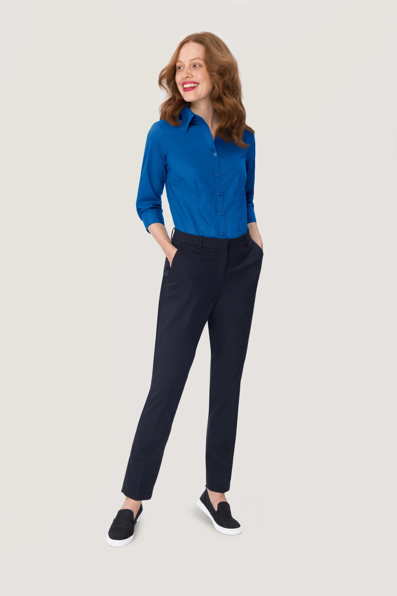 HAKRO Bluse Vario 3/4 Arm 120 Mikralinar® HAKRO Bluse Vario 3/4 Arm 120 Mikralinar®