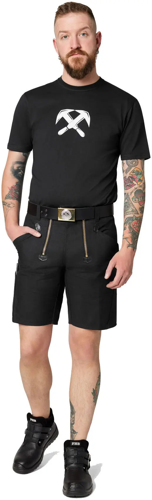 FHB Zunftshort WIM Rips-Moleskin
