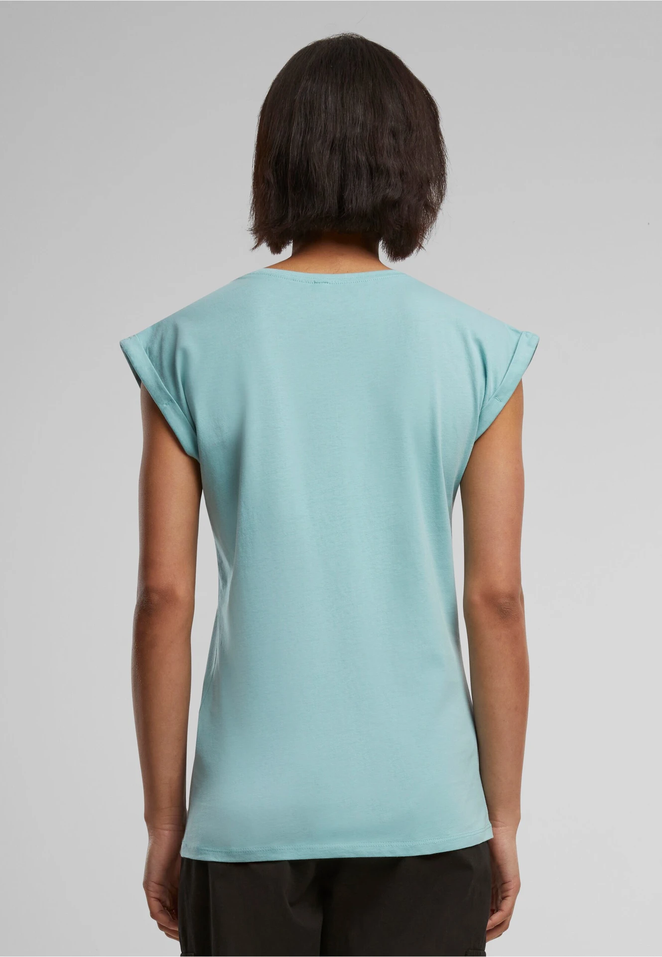 Build Your Brand Ladies Extended Shoulder Tee