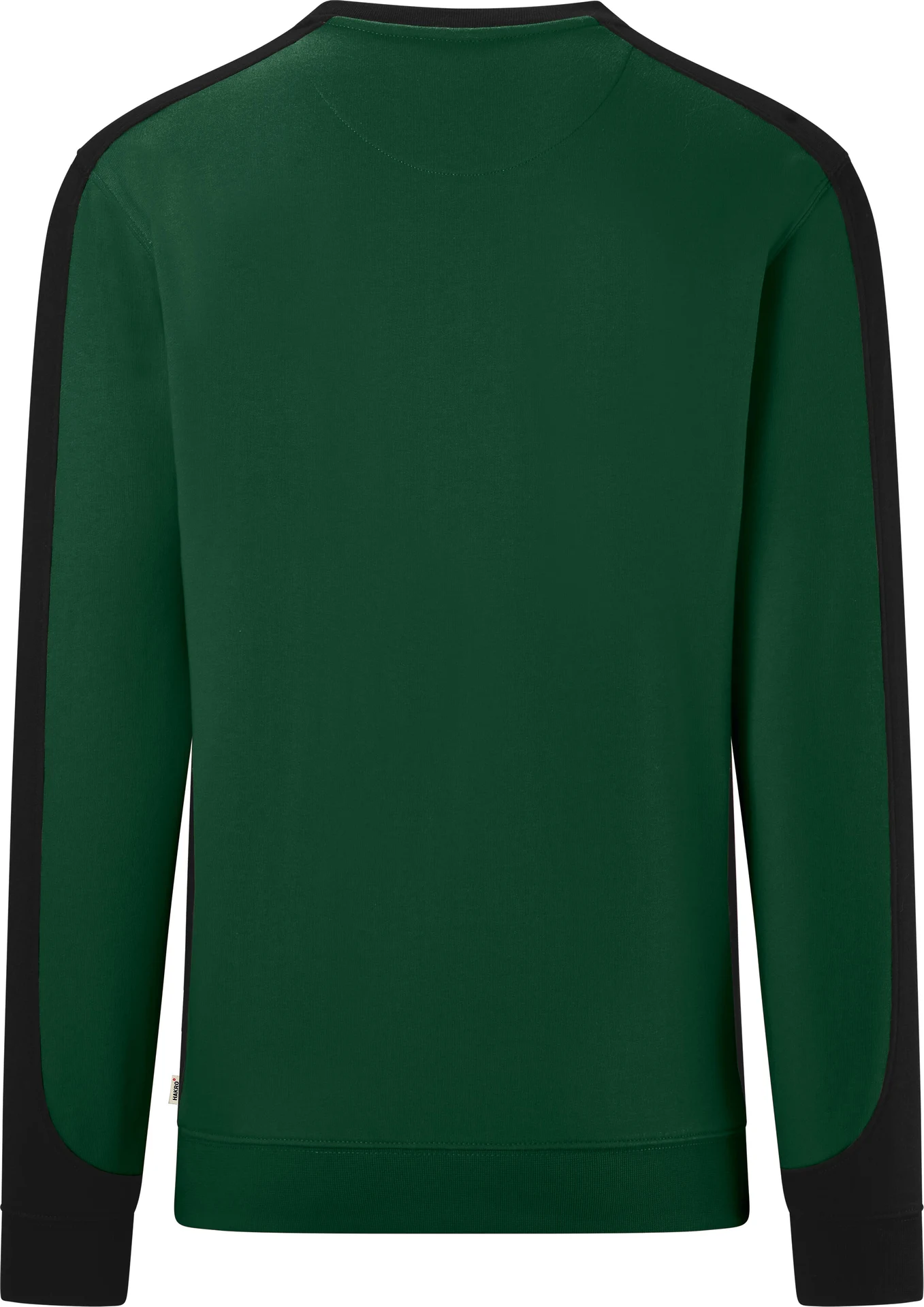 hakro-549-sweatshirt-contrast-mikralinar-eco-tanne-schwarz-3 HAKRO Sweatshirt 549 Contrast MIKRALINAR® ECO