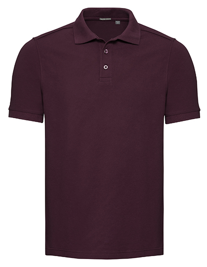 Russell Men`s Tailored Stretch Polo Russell Men`s Tailored Stretch Polo