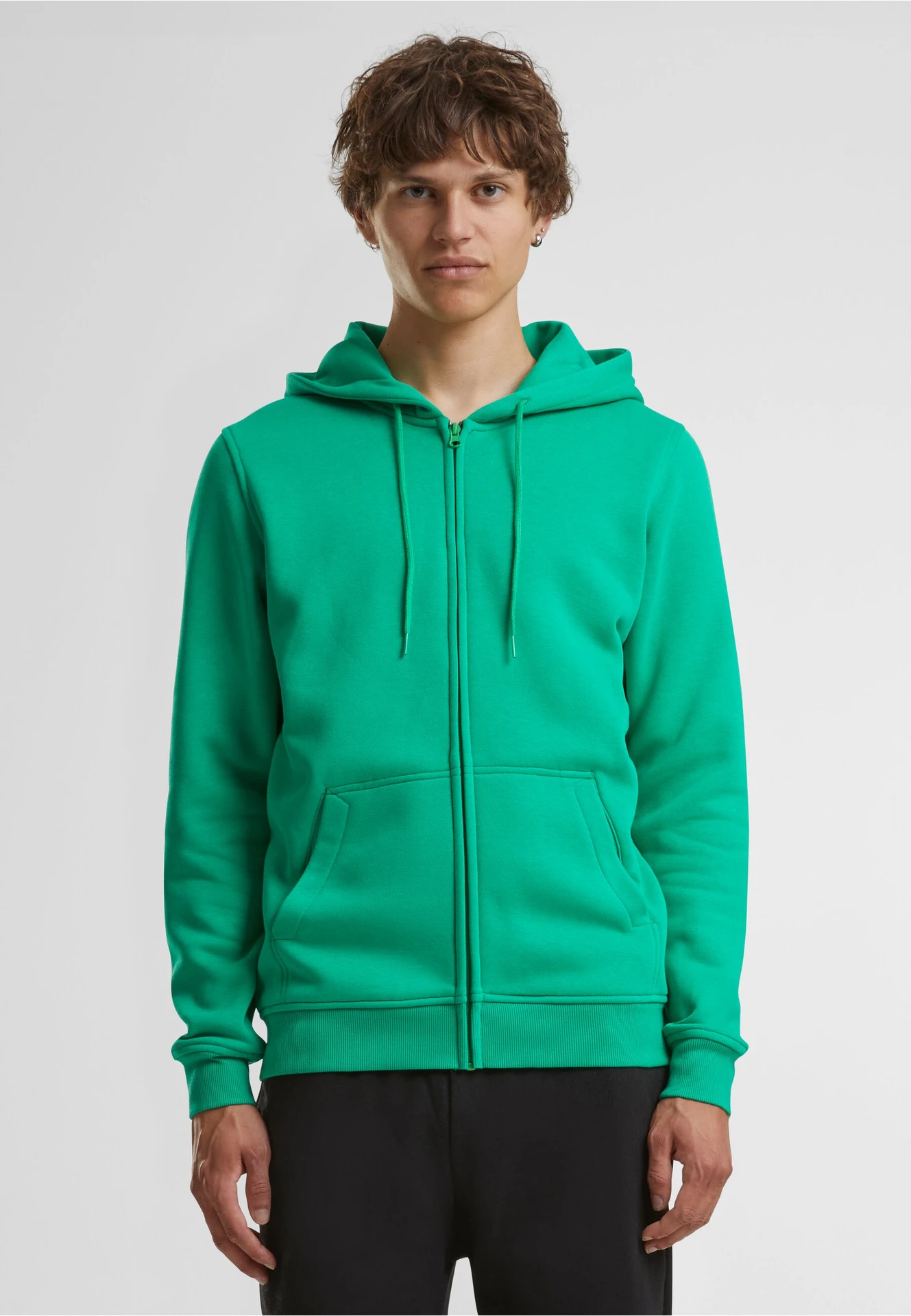 Build Your Brand Heavy Zip Hoody