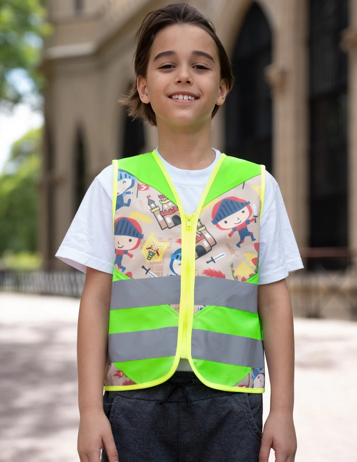 korntex-actfan-childrens-safety-vest-action-fantasy-co2-neutral-knight-model-1 Korntex Kinder Warnweste Action Line Fantasy