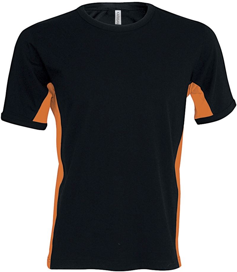 Kariban 2-farbiges T-Shirt "Tiger" Kariban 2-farbiges T-Shirt "Tiger"