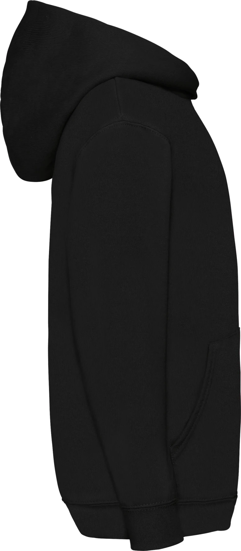 fruit-of-the-loom-62-043-0-kids-classic-hooded-sweatshirt-black-5 F.O.L. Kids Classic Hooded Sweat