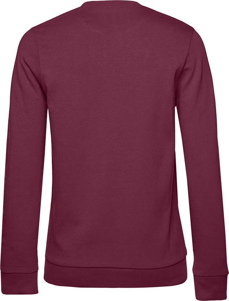 BC-WW02W-Sweatshirt-set-in-women-wine-2 B&C #Set in Sweat Women