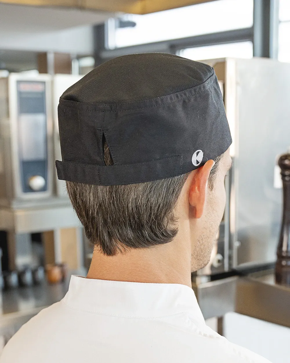 karlowsky-km35-beanie-mit-netzeinsatz-black-model-1 KARLOWSKY Beanie mit Netzeinsatz