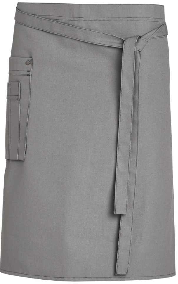 leiber-11-2786-latzschuerze-hellgrau-front-3 Leiber Unisex-Latzschürze 11/2786